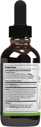 Pet Wellbeing Smooth BM Gold para Perros - Suplemento Digestivo Herbal - 59 ml