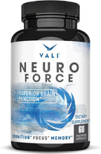 VALI Neuro Force Brain Booster - 60 Cápsulas Vegetales