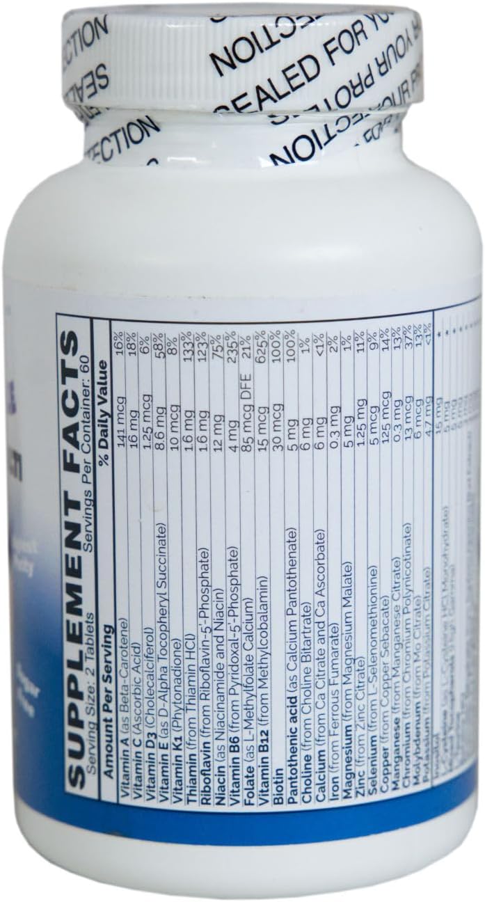 Kids Mighty-Multi Multivitamínico Masticable 120 Comprimidos - Sin Azúcar, No GMO, Vegano