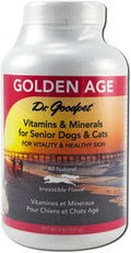 Dr. Goodpet Golden Age Formula Multivitamínico y Mineral en Polvo para Perros y Gatos Senior