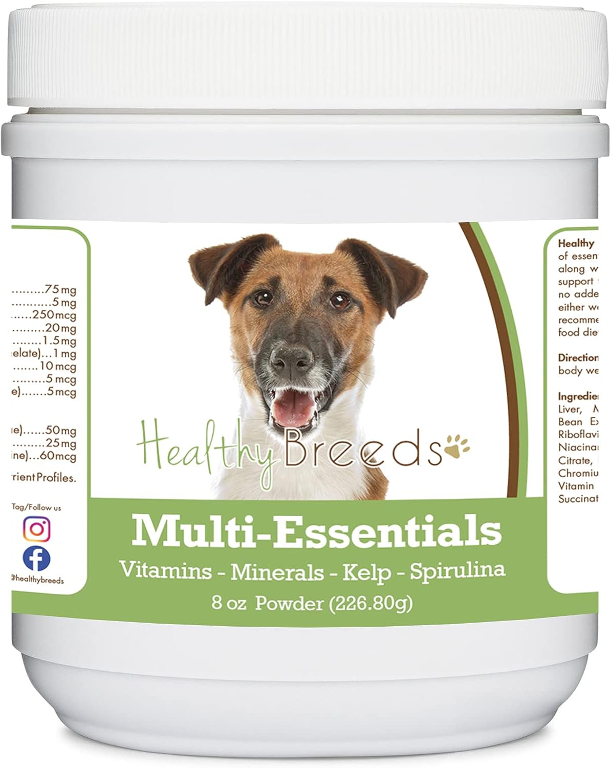 Healthy Breeds Smooth Fox Terrier Multi-Essentials Powder for Dogs - 227 g