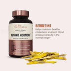 Live Conscious Beyond Hormone - Inositol, Berberina y Extractos Botánicos para el Bienestar Femenino (90 Cápsulas)