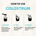 Colostrum™ Premium en Polvo – Salud Intestinal, Inmunidad y Recuperación Muscular | 60 Porciones