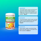 Gaspari Nutrition Greens and Reds: Polvo de Superalimentos Orgánicos con Probióticos y Fibra, 30 Porciones (Sabor Mango Splash)