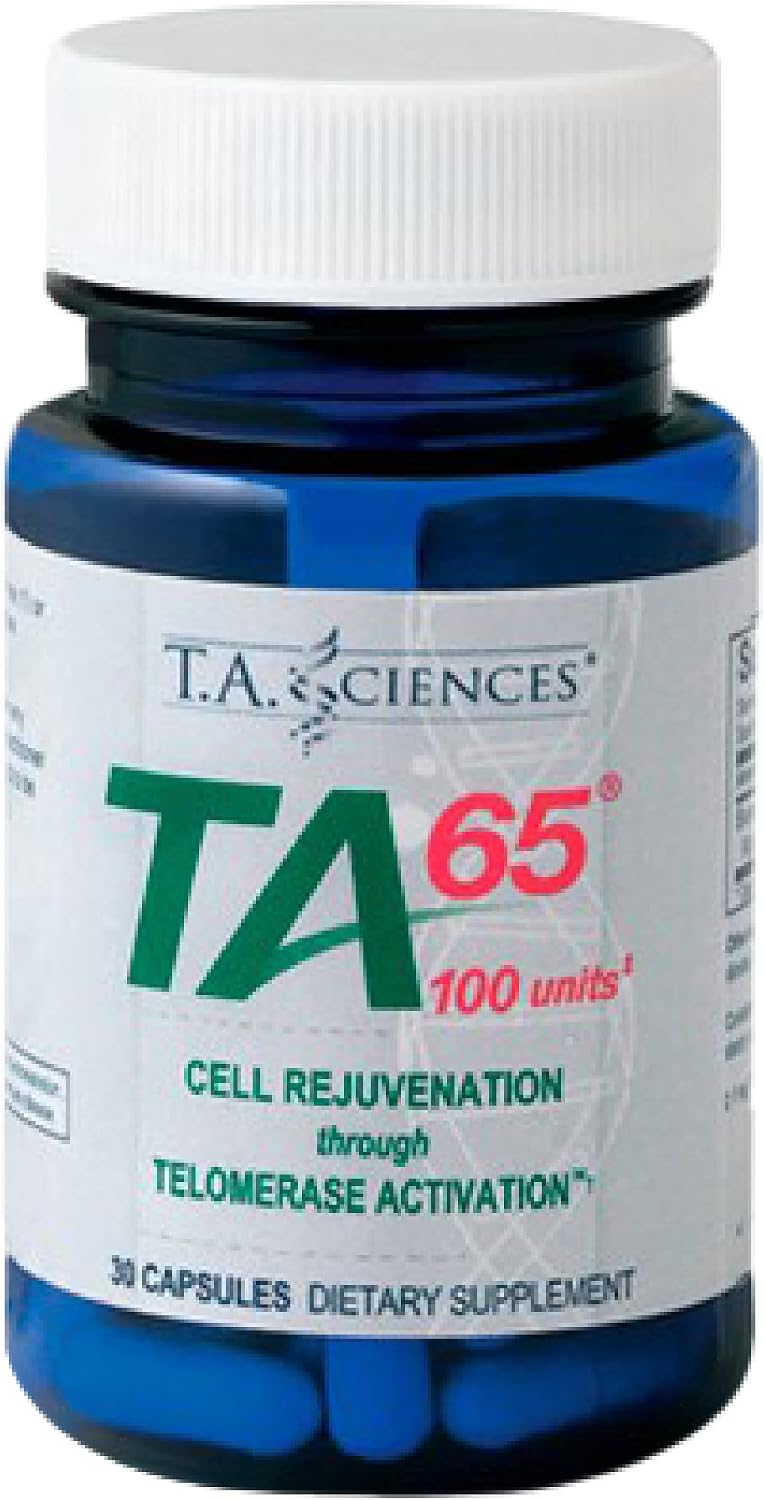 Suplemento de Activación de Telomerasa TA-65 MD - 100 Unidades, 30 Cápsulas