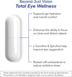 VisiUltra Suplemento para la salud ocular – 14 nutrientes esenciales para visión clara, protección contra luz azul y bienestar ocular. 60 cápsulas.