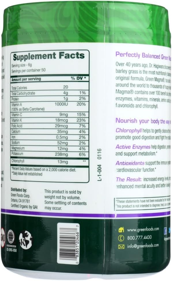 Green Foods Green Magma 300 g
