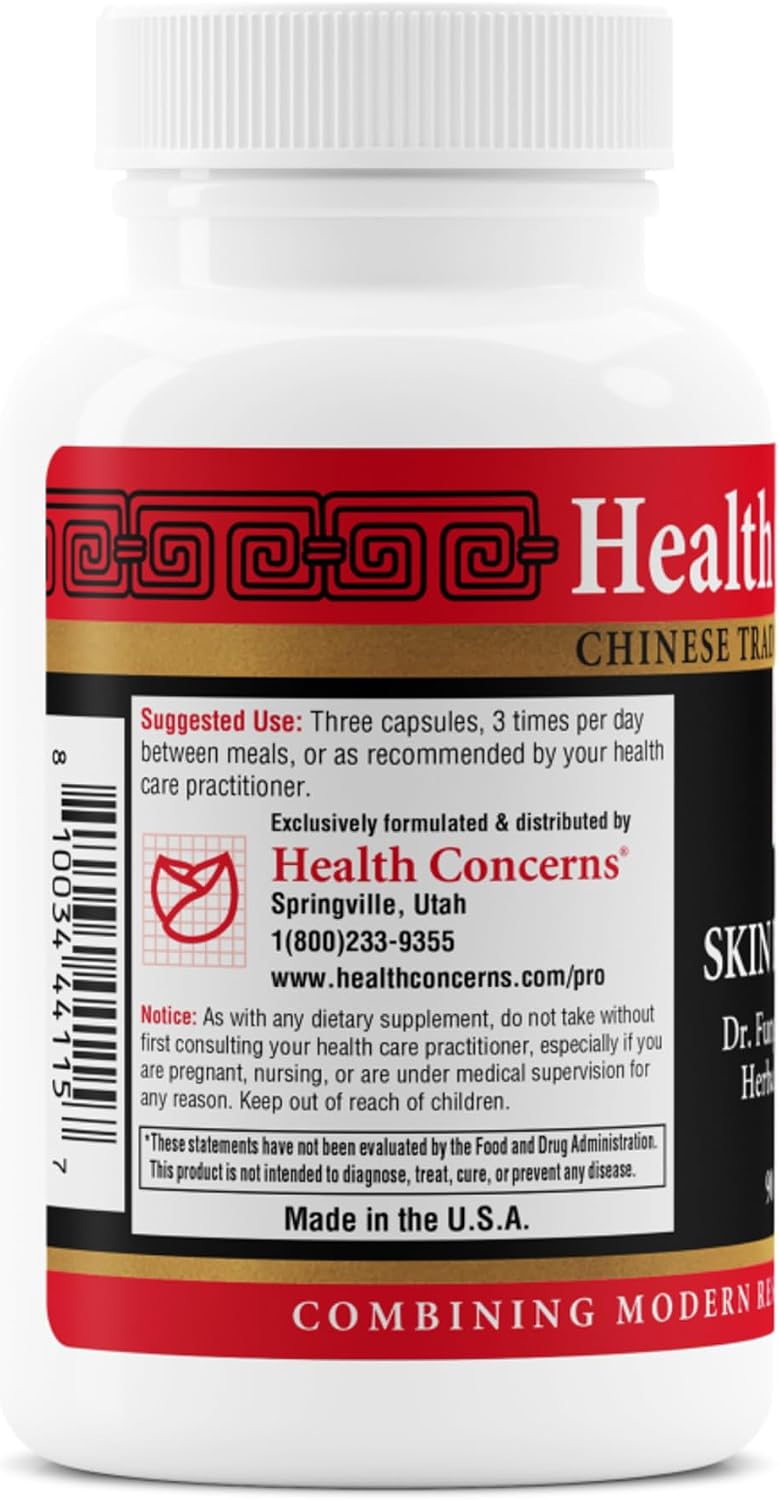 Health Concerns Skin Balance – Complemento Herbal para el Equilibrio de la Piel – 90 Cápsulas