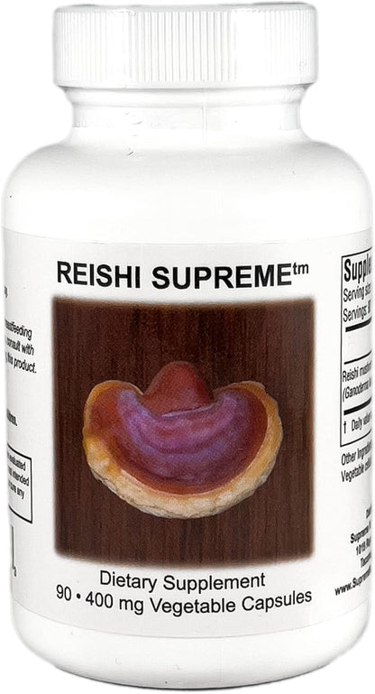 Supreme Nutrition Reishi Supreme, 90 Cápsulas Vegetarianas de Reishi Puro (Pack de 2) – Image 5
