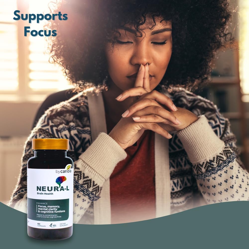 Neural-L Natural Brain Support Supplement 60 Cápsulas