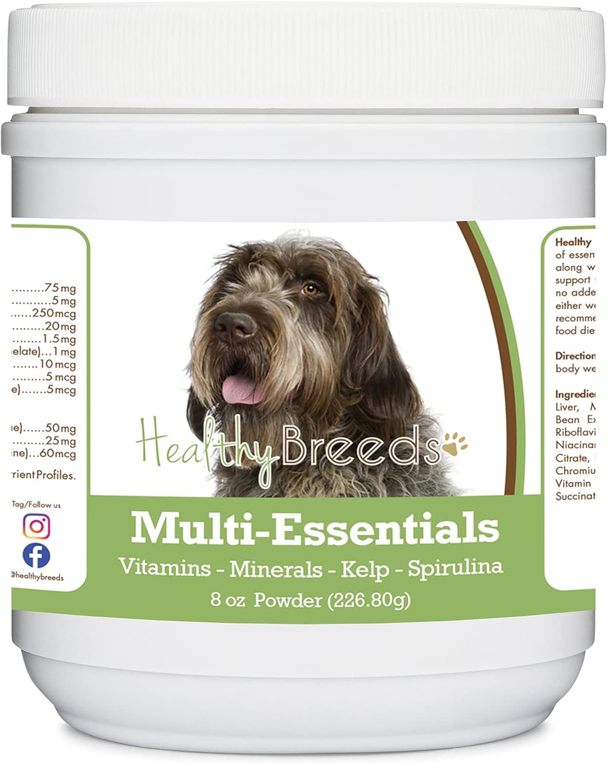 Healthy Breeds Wirehaired Pointing Griffon Multi-Essentials Powder for Dogs - 227 g