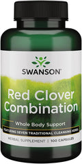 Swanson Red Clover Combination 100 Cápsulas