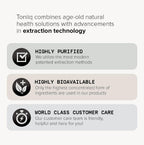 Toniiq Stabilized NMN Capsules - 300mg - 98% Pureza - 60 Cápsulas