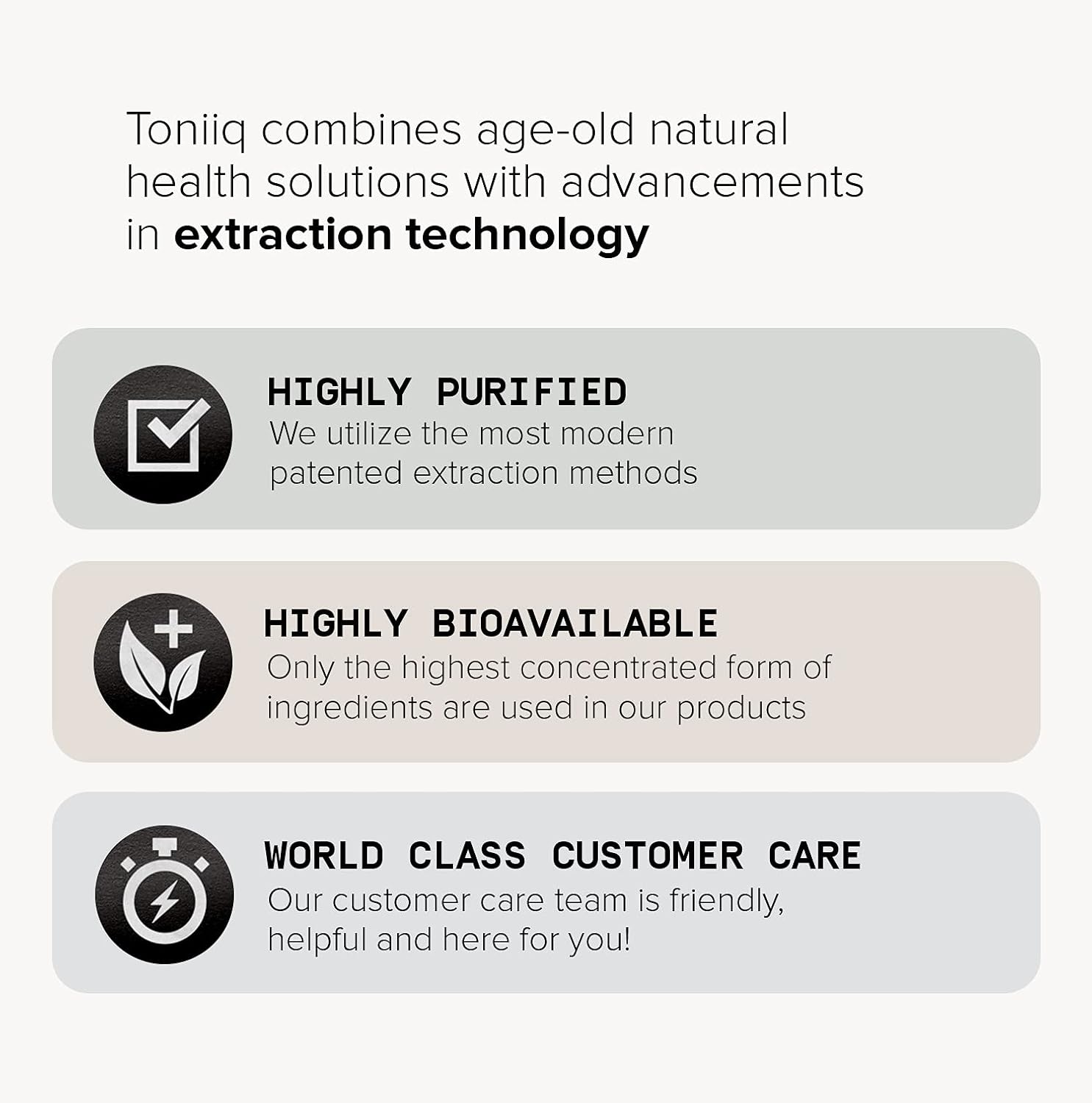 Toniiq Stabilized NMN Capsules - 300mg - 98% Pureza - 60 Cápsulas