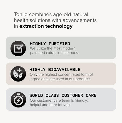 Toniiq NMN Supplement 1200mg - 60 Cápsulas – Favorecer la función cognitiva y la claridad mental. – Image 6