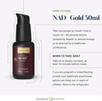 Quicksilver Scientific NAD+ Gold+ 50 ml