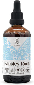 Tintura de Raíz de Perejil Natural Sin Alcohol – Extracto Líquido 118 ml