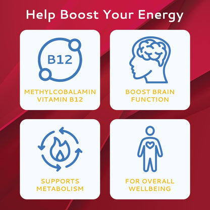 Calmour Vitamin B12 Strips – Tiras – El funcionamiento normal del sistema nervioso. – Image 5