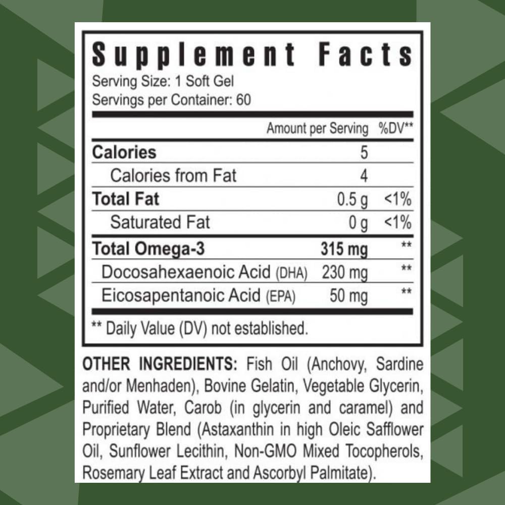 Youngevity S.M.A.R.T. FX™ - Nootrópico con DHA, EPA y Aceite de Romero - 60 Cápsulas Blandas