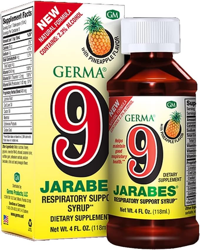 Germa 9 Jarabes 118 ml