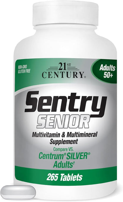 21st Century Sentry Senior Tablets - 265 comprimidos, Pack de 2 – Image 1