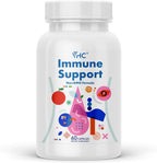 VHC Suplemento con Vitamina C, E, Selenio, Quercetina y Beta-Glucanos, 60 Cápsulas