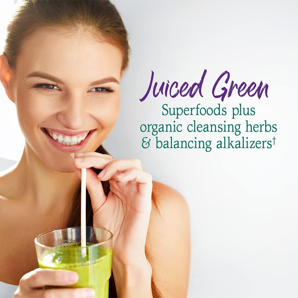 Garden of Life Raw Organic Perfect Food Alkalizer y Detoxifier, Sabor Limón Jengibre, Polvo Superfood, 30 Porciones