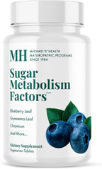 MICHAEL'S Sugar Metabolism Factors – 90 Comprimidos Vegetarianos