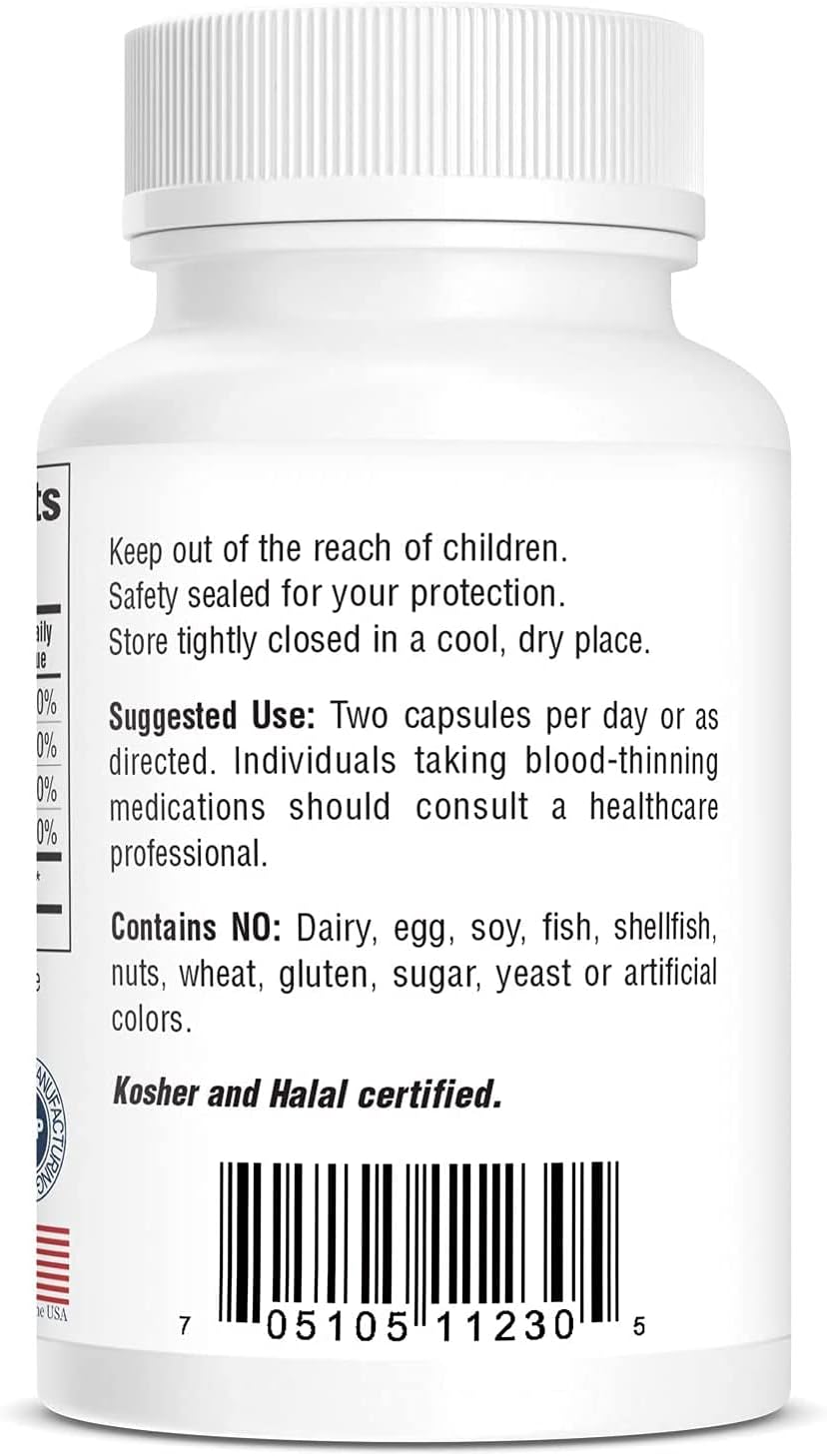 Bio-Tech Pharmacal D3Plus, 180 Vegetable Capsules - Supplement with Vitamin D3, K2, Magnesium, Zinc and Boron