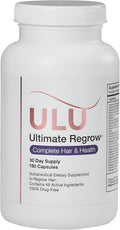 ULULIFE Ultimate Regrow Multivitamin: Healthy Hair, Skin, and Nails - 180 Capsules