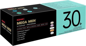 GNC Men's 30+ Vitapak Program - 5 en 1 Multivitamínico y Minerales, 30 Sobres – Image 1