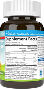 Carlson Labs Kids Vitamin C Gummies, 60 CT