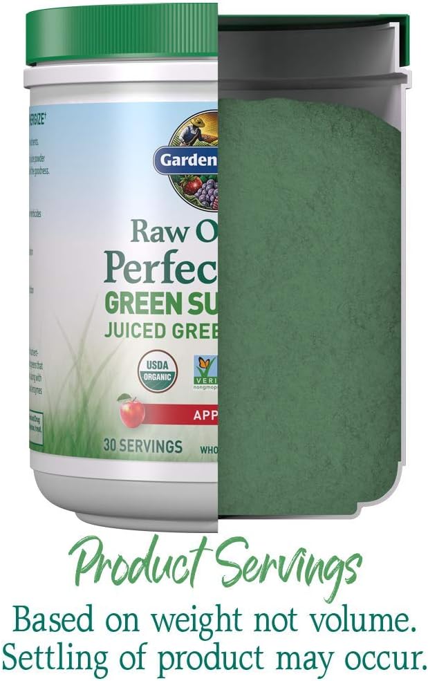 Garden of Life Raw Organic Perfect Food - Superalimento en Polvo Bio Lemon Ginger, 30 raciones