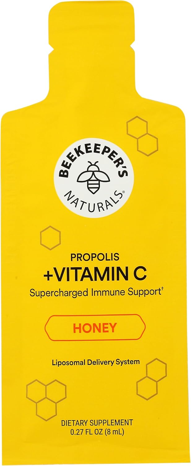 Beekeeper's Naturals Propolis Liposomal con Vitamina C, 0,27 oz líquidas