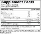 PERFORMANCE INSPIRED Nutrition Collagen + Biotin Gummies – Hydrolyzed Marine Collagen – Supports Hair, Skin & Nails – Raspberry Flavor – 60 Count