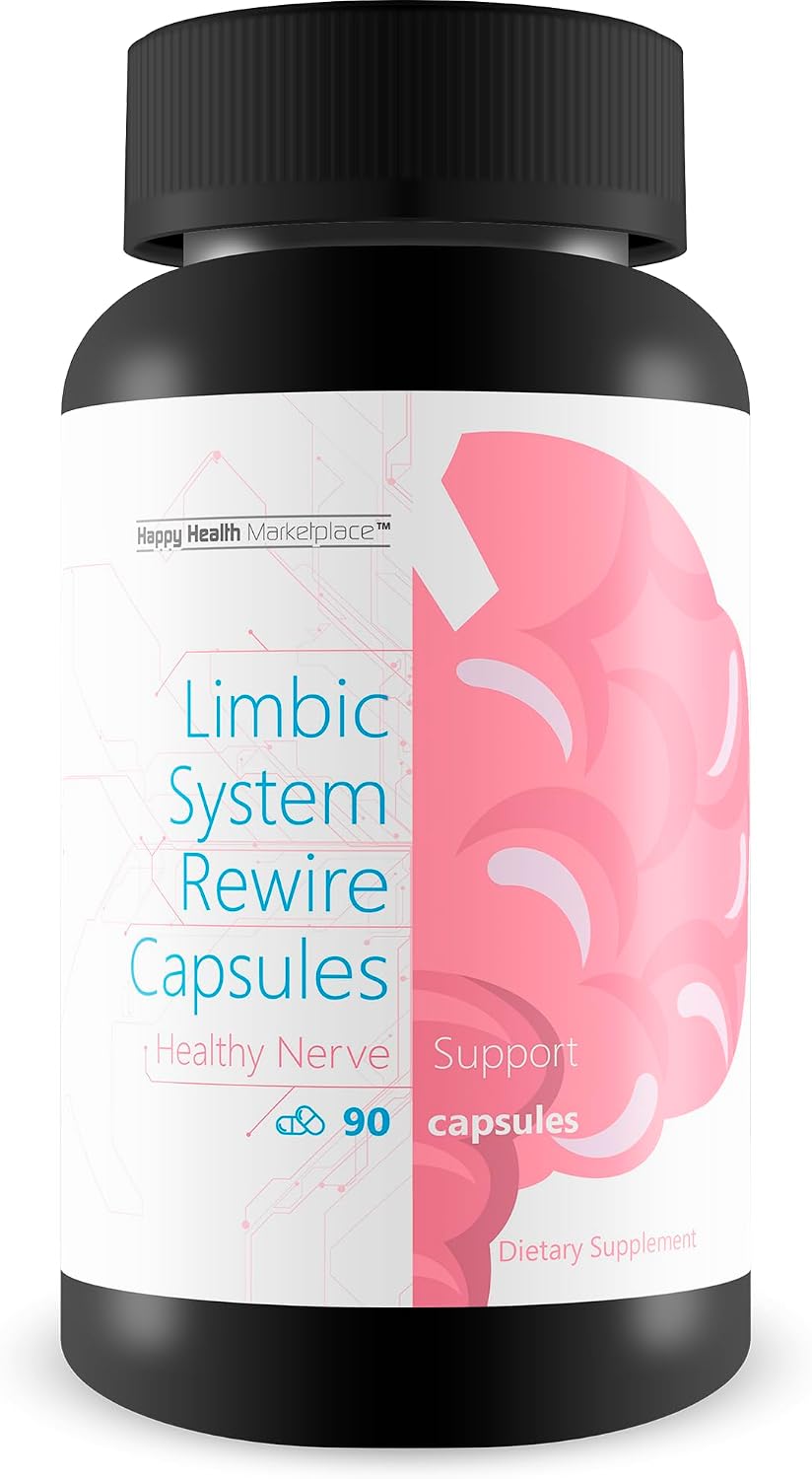 Limbic System Rewire Capsules - Suplemento para el Ánimo con Vitamina D 5000 UI