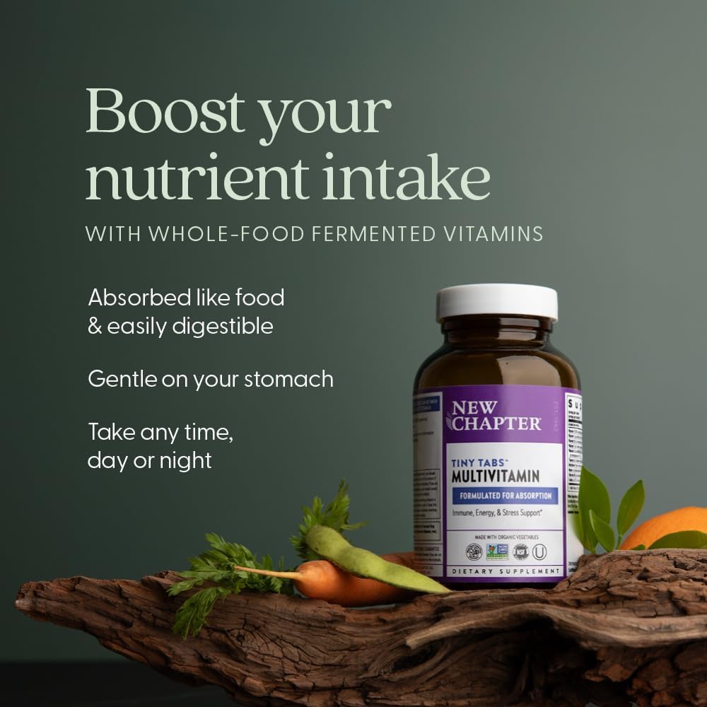 New Chapter Tiny Tabs Multivitamínico, 192 tabletas