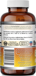 Amazing Formulas Bee Propolis | 600 mg Per Serving | 120 Capsules | Non-GMO | Gluten-Free