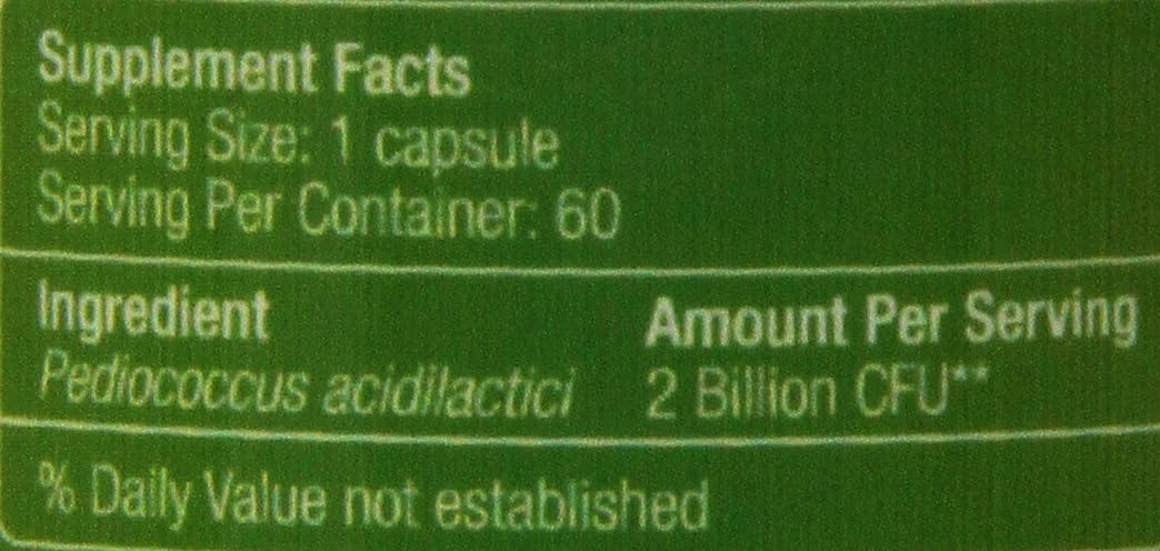NutriLots Probiotic with Cabbage, 60 Capsules
