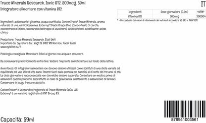 Trace Minerals Líquido Iónico B12 1000 mcg – – Reducción del cansancio y la fatiga: Este nutriente contribuye a – Image 7