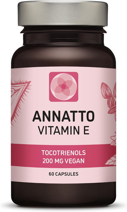 Procapsin Annatto Tocotrienols Suplemento de Vitamina E Vegano - 200 mg - Sin Tocoferoles - 30 Cápsulas – Image 4