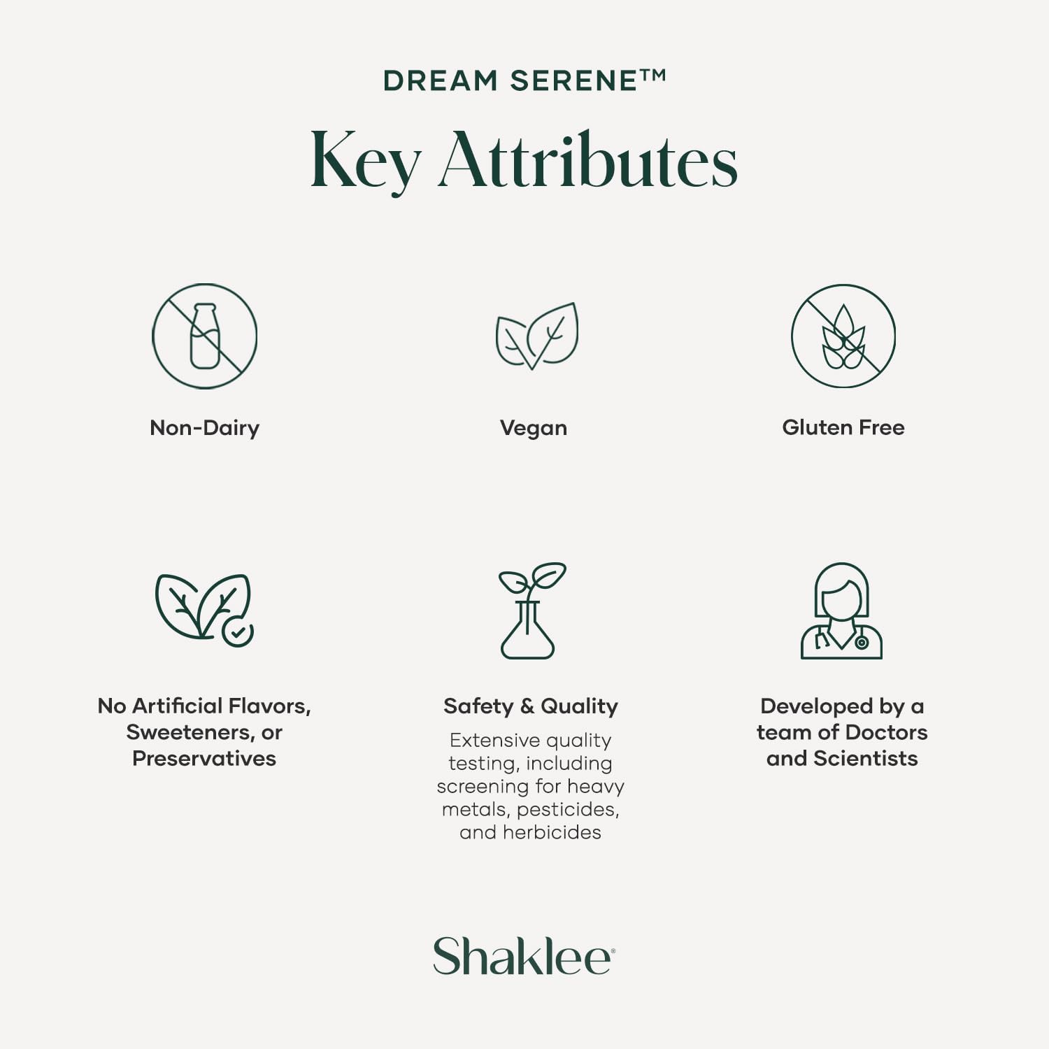 Shaklee Dream Serene - Ayuda para Dormir con Melatonina, Valeriana, Melisa y L-Teanina, 30 Softgels