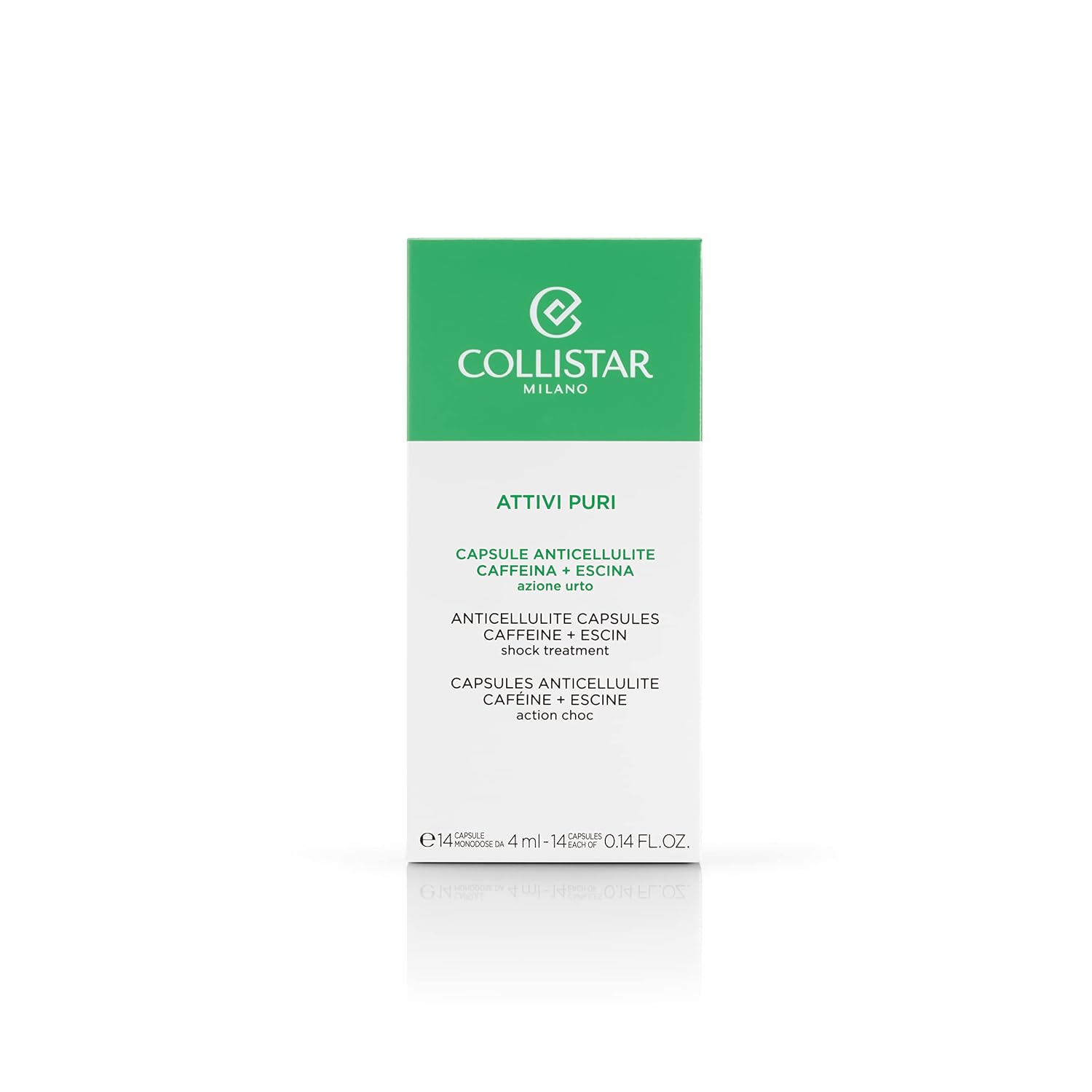 Collistar Pure Actives Anticellulite Capsules 4ml x 14 Capsules