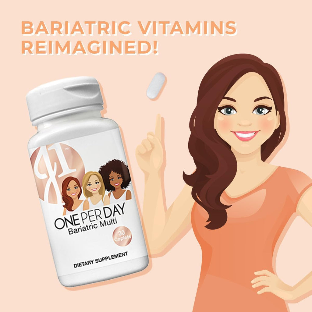 Bariatric Eating J1 Multivitamínico Bariátrico – 30 Comprimidos (Un comprimido al día)