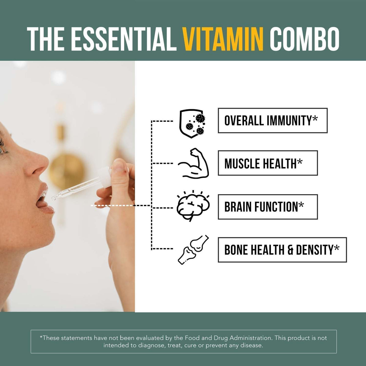 Vitamina D3 K2 Orgánica 10000 UI + 120 mcg – Vitamina D: Contribuye a la absorción y utilización normal del calcio – Image 5