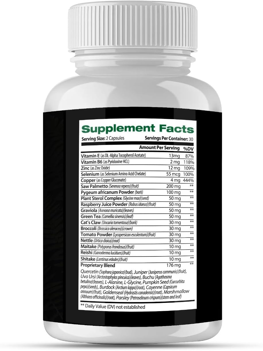 Proto Flow New Advanced Formula Suplemento - 1 Pack 30 Días de Suministro