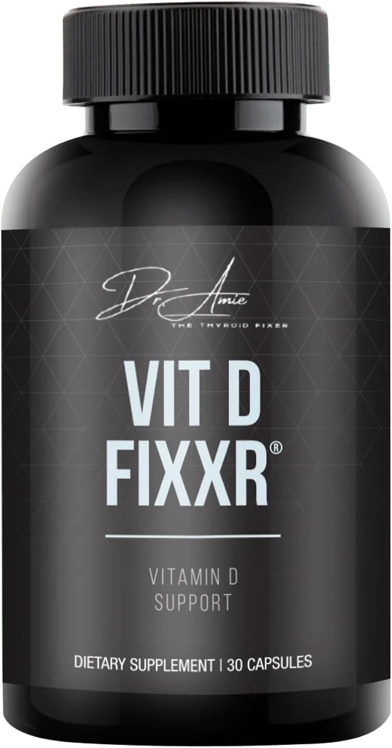 VIT D by Dr. Amie | Vitamina D3 10.000 UI con K1, K2 y geranylgeraniol | 30 Cápsulas