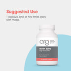 ARG Biotina 5000 (5000 mcg)