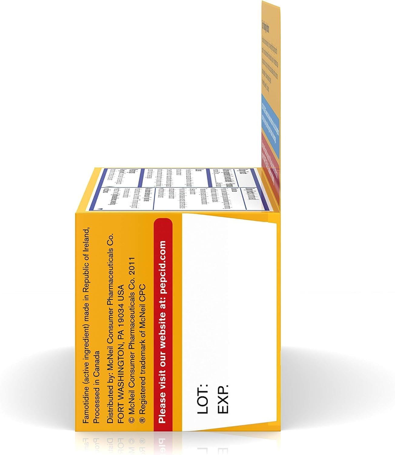 Pepcid Maximum Strength 20 mg, 50 comprimidos