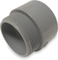 Adaptador macho de PVC para conducto de 3 pulgadas - YOOZENA